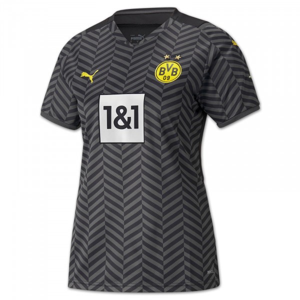 Camiseta Borussia Dortmund Segunda Mujer 2021-2022